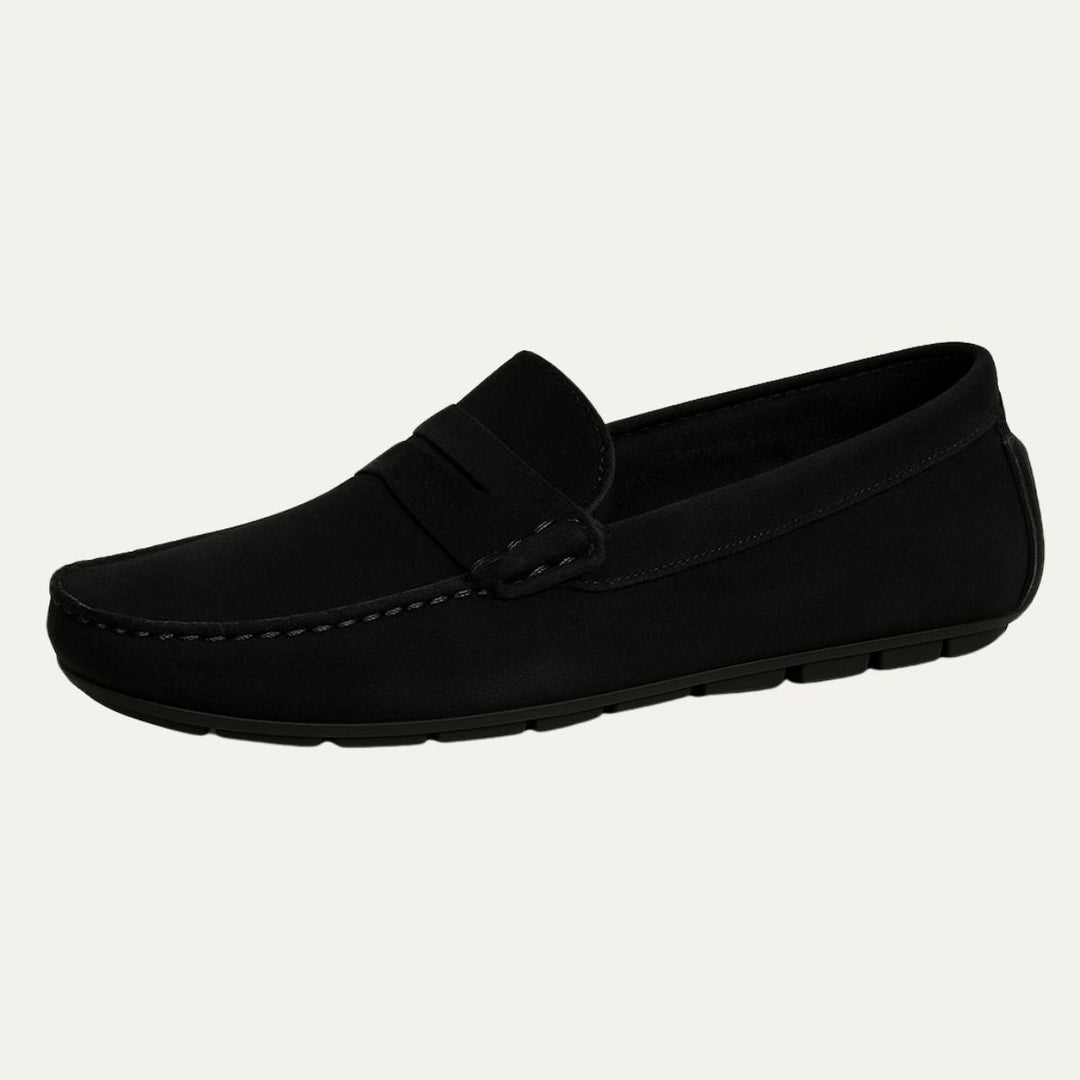 Corsica ruskind loafers til mænd