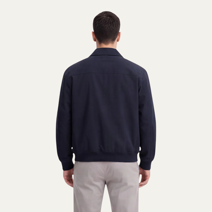 Freja Andersen | Herre slim fit let afslappet Zip jakke