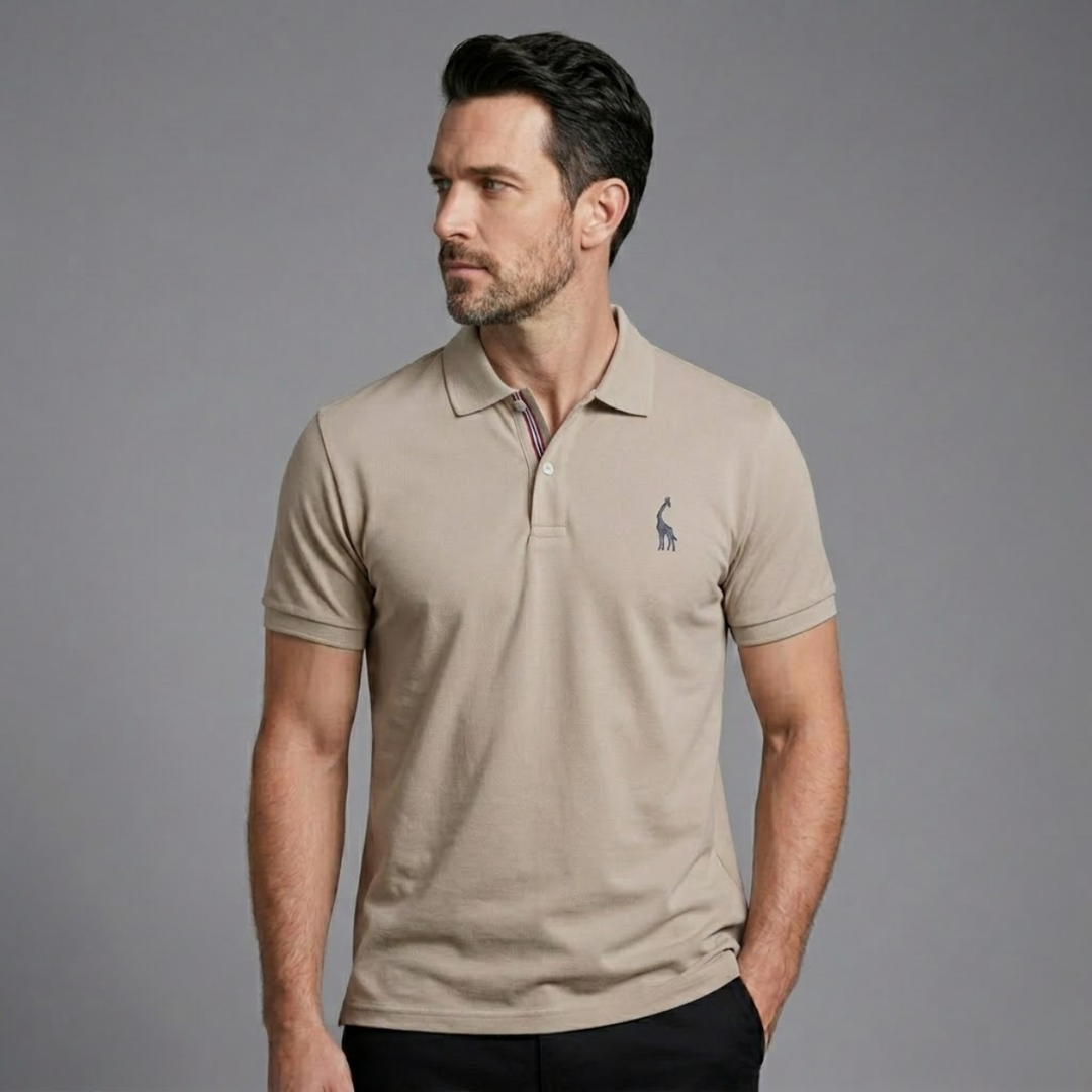 Freja Andersen | Herre bomuld stilren poloshirt