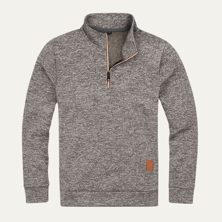 Highland halv lynlås trøje - fleecetrøje-sweatshirt til mænd