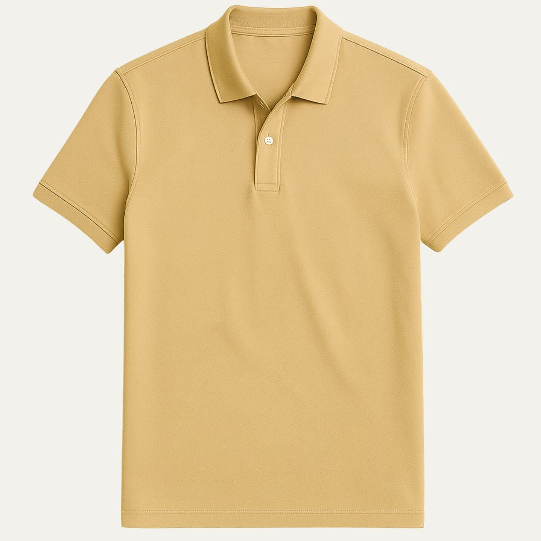 Corsica hvid poloshirt til mænd - Timeless Old Money Style