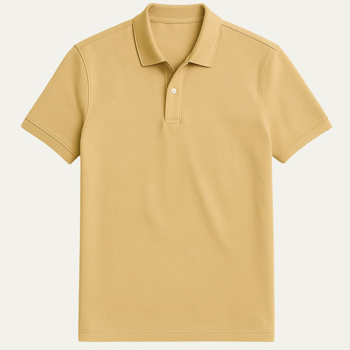 Corsica hvid poloshirt til mænd - Timeless Old Money Style