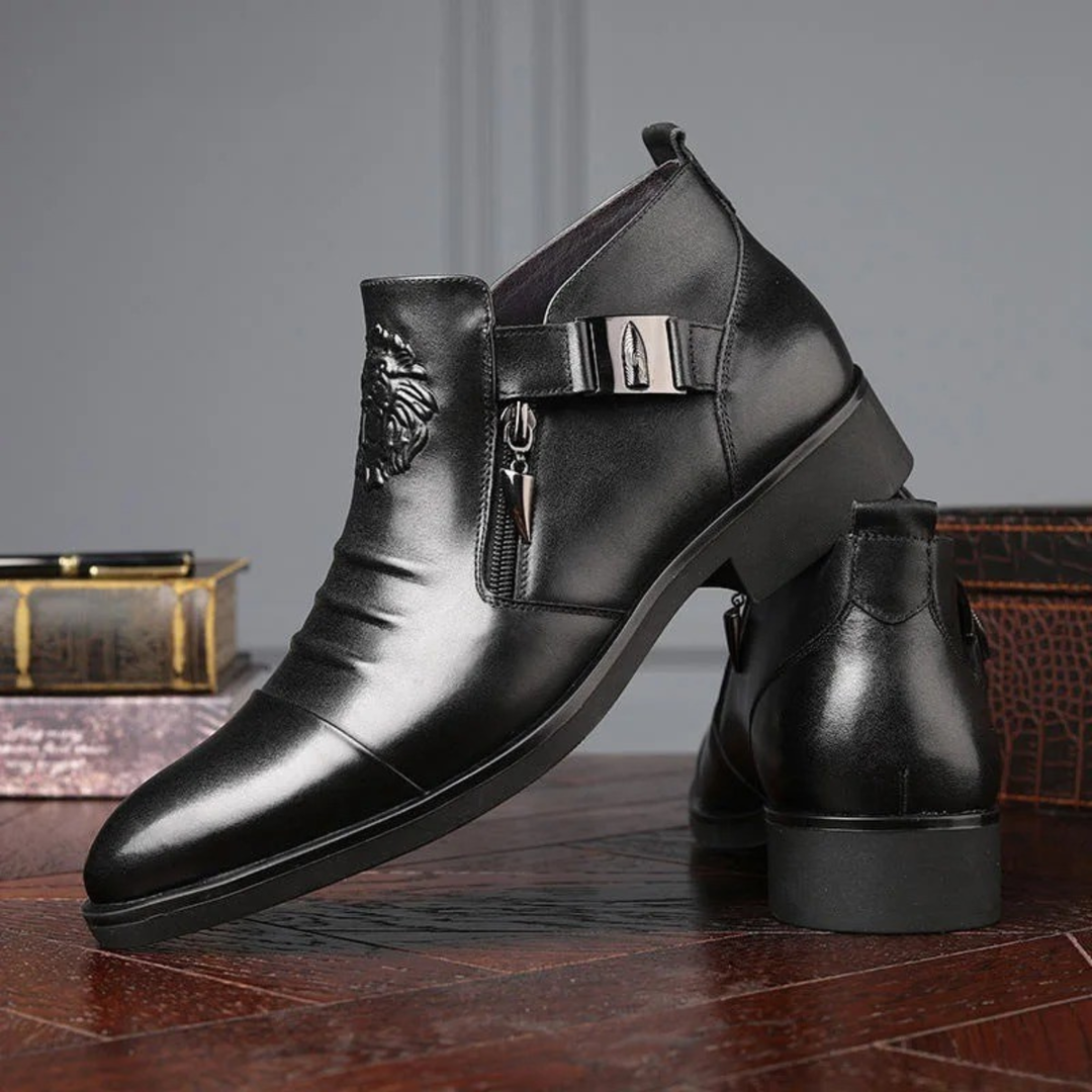 Barbaresco | Herre Pointed Toe læder Ankle støvler