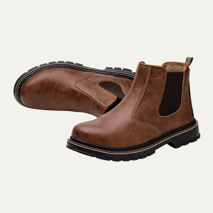 Oristano | Herre vandtæt Slip On Steel Toe Work støvler