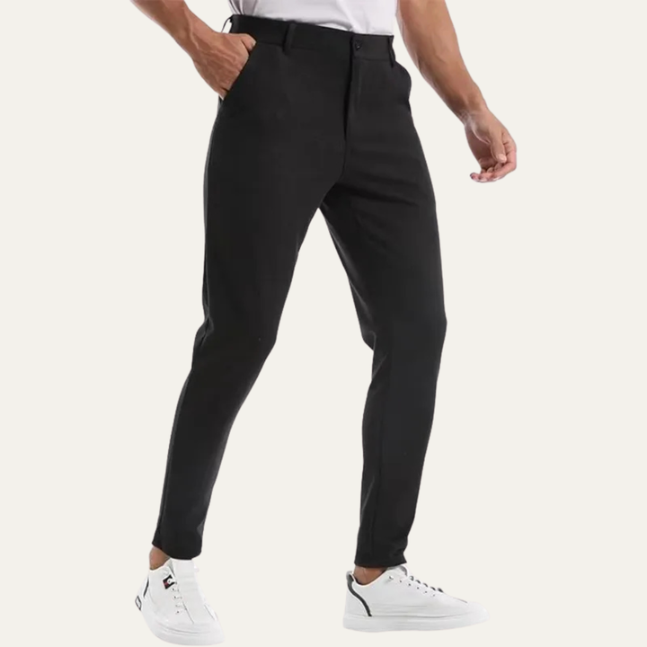 Freja Andersen | Herre slim fit afslappet business pæne bukser