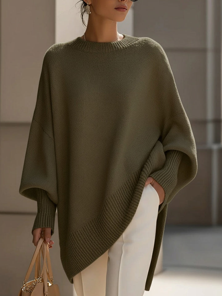 Aster | Oversized ponchotrøje — 11