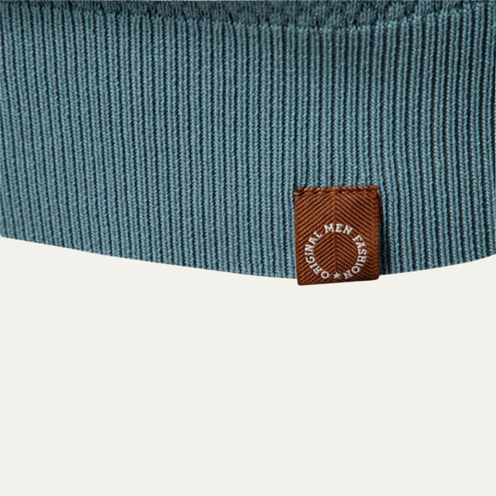 Freja Andersen | Herre strik poloshirt