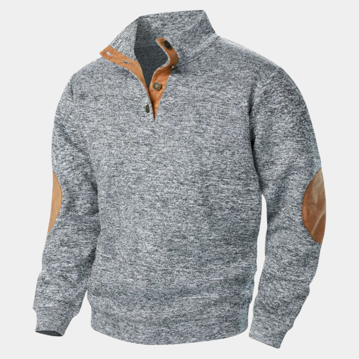 Tarvisio | Herre strikket Heritage trøje med Elbow Patches