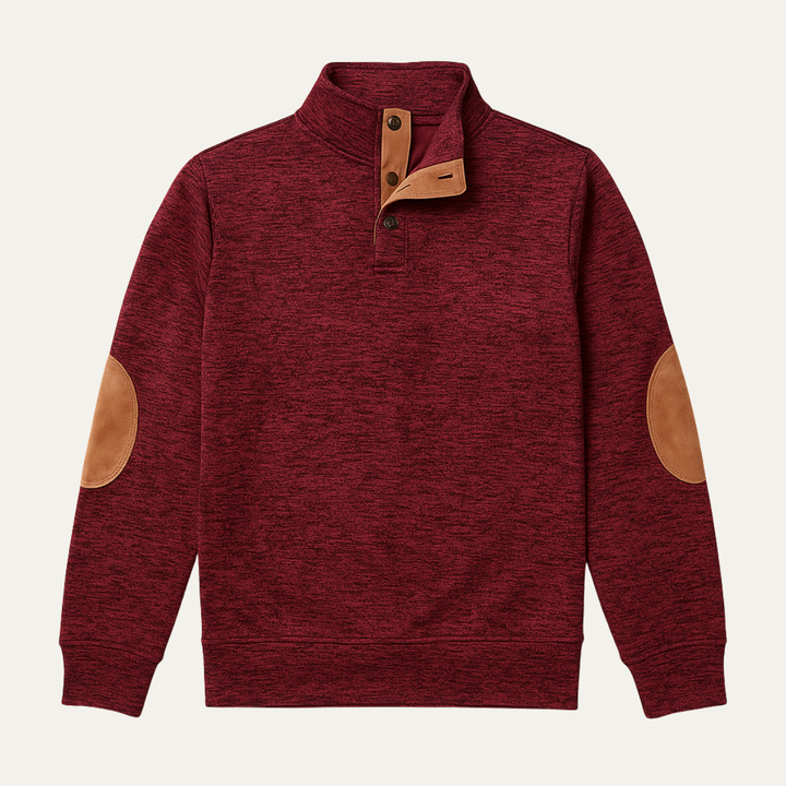 Tarvisio | Herre strikket Heritage trøje med Elbow Patches