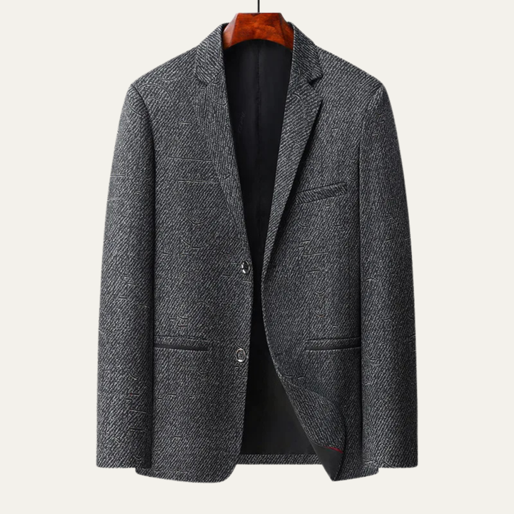 Freja Andersen | Herre slim fit stilren afslappet Checked blazersæt