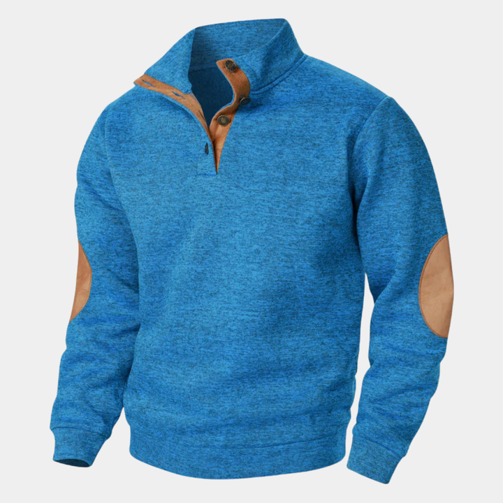 Tarvisio | Herre strikket Heritage trøje med Elbow Patches