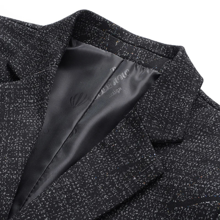 Freja Andersen | Herre slim fit stilren afslappet Checked blazersæt