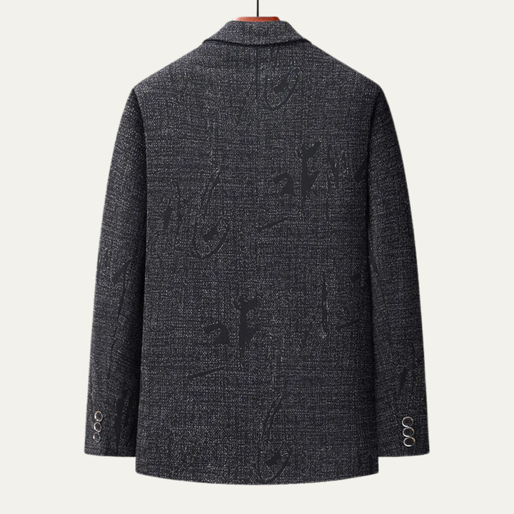 Freja Andersen | Herre slim fit stilren afslappet Checked blazersæt