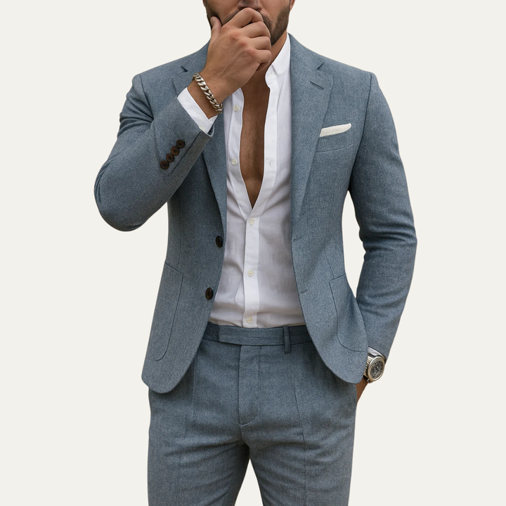 Freja Andersen | Herre slim fit sæt - Two Piece business Wedding jakkesæt