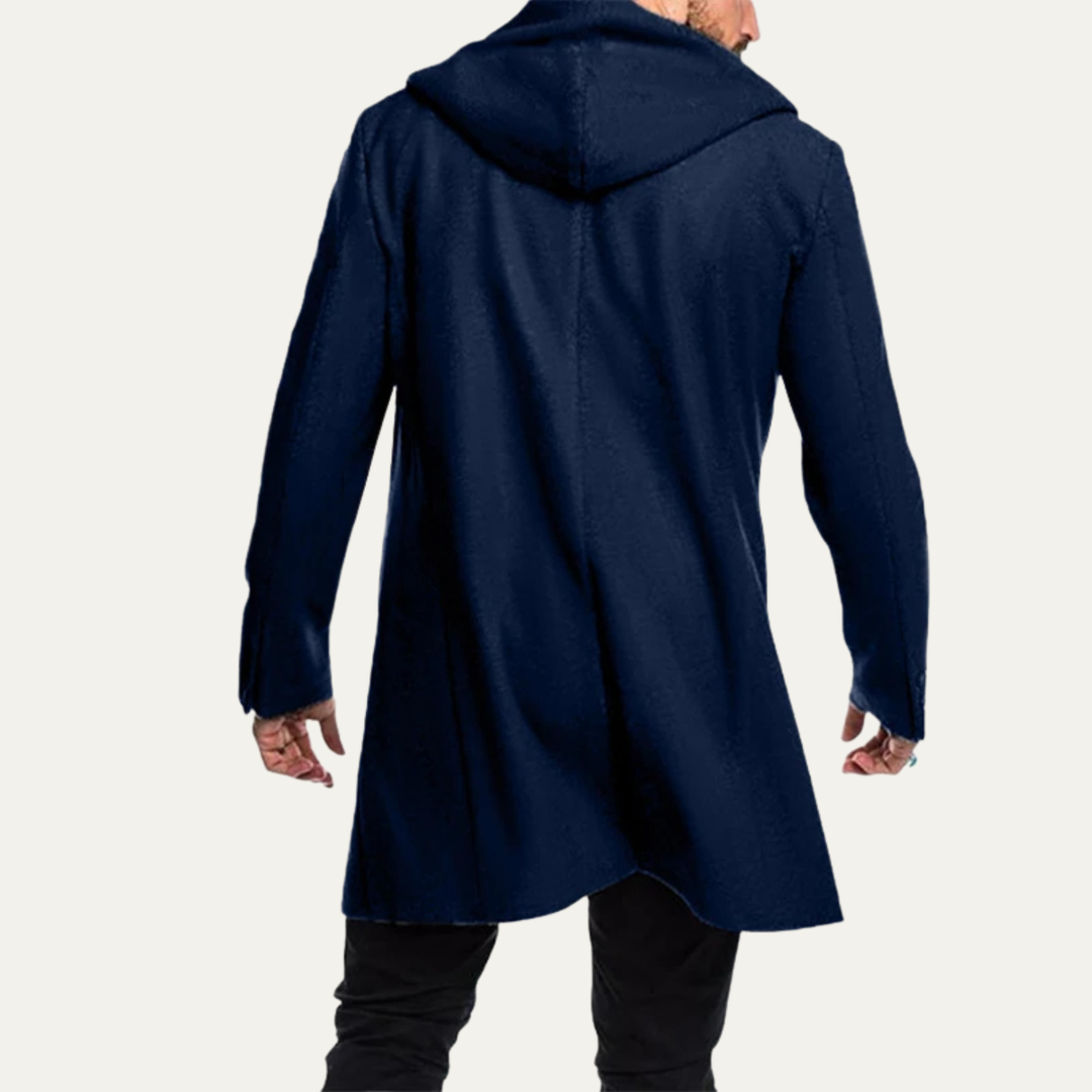 Montrose Ridge herre klassisk uldblanding vinter Toggle Duffle jakke