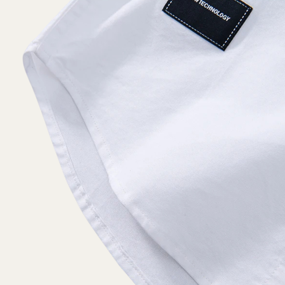 Freja Andersen | Herre slim fit bomuld knaplukket skjorte