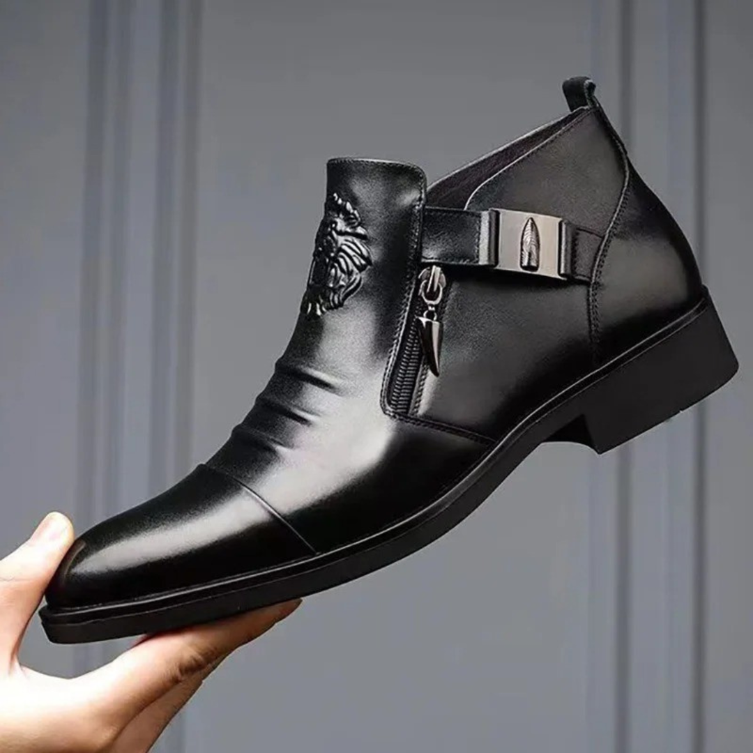 Barbaresco | Herre Pointed Toe læder Ankle støvler