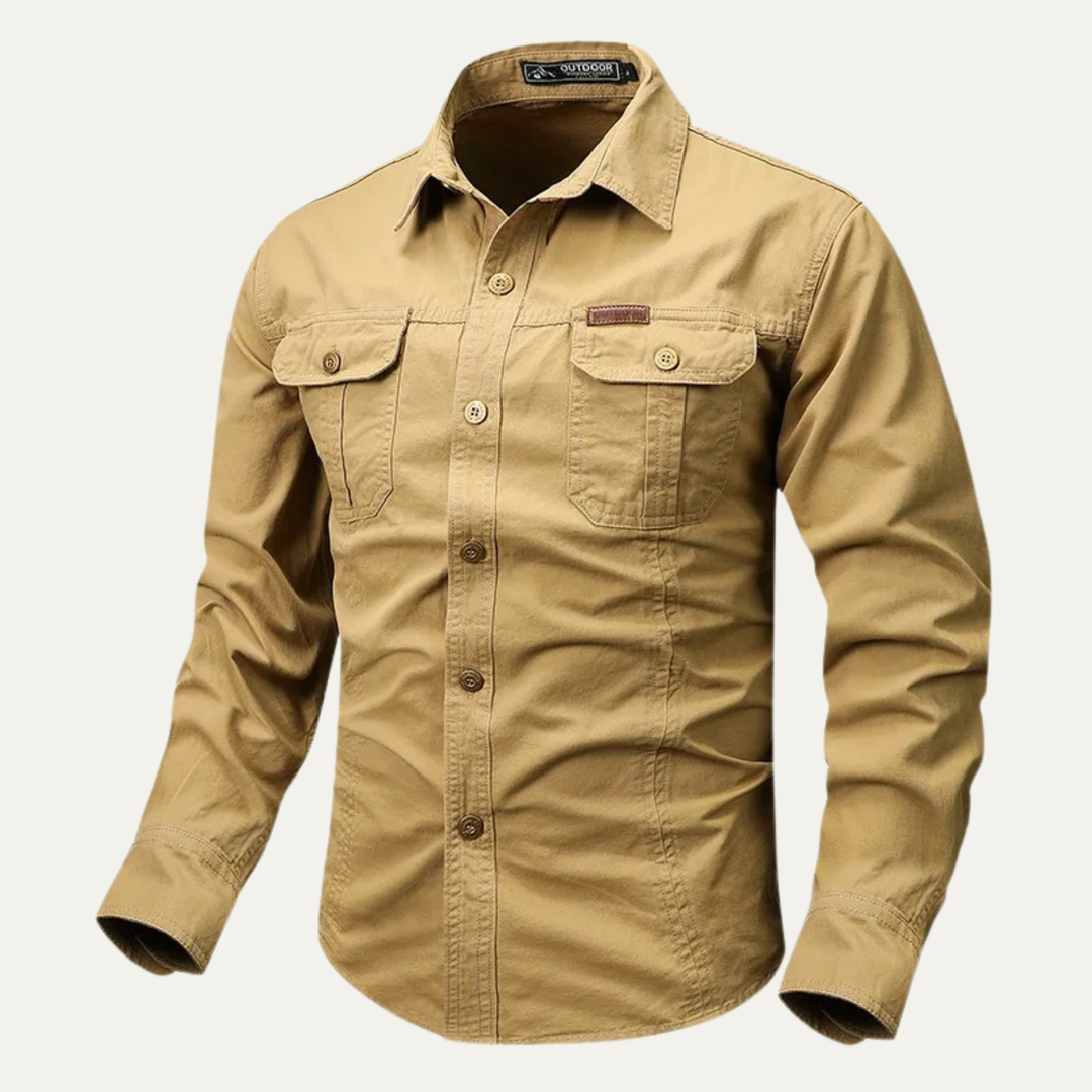 Norcia | Herre Military Tactical skjorte med lommer
