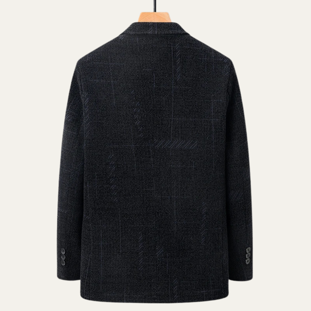 Freja Andersen | Herre stilren business blazer med varm blødt foer