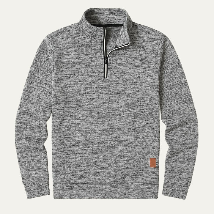 Highland halv lynlås trøje - fleecetrøje-sweatshirt til mænd
