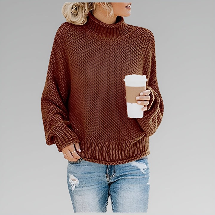 Anna | Cashmere klassisk hyggelig striktrøje — 3