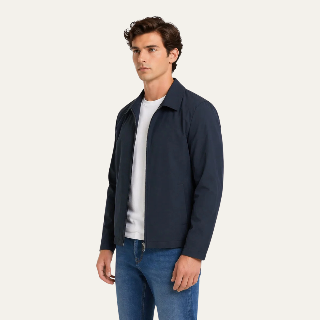 Freja Andersen | Herre Harrington let Zip Up jakke