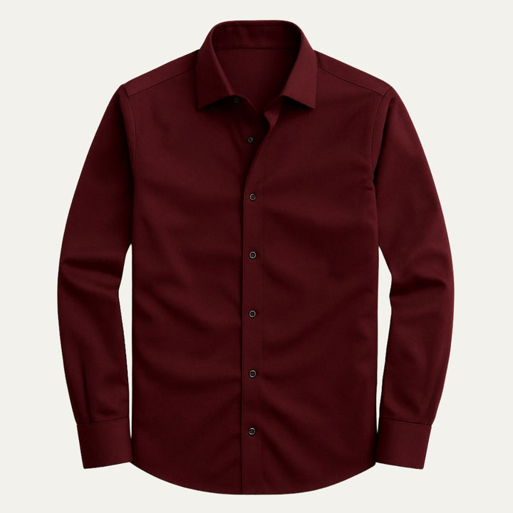 Kensington Satin bomuld herre Formal skjorte