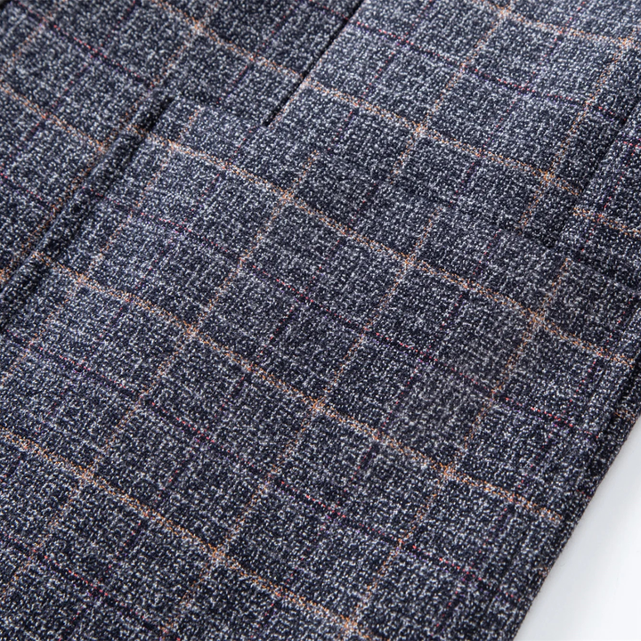 Freja Andersen | Herre Plaid stribet business afslappet Work jakke