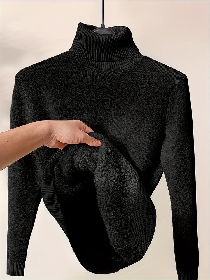Zerra | Blød Turtle Neck Pullover Jumper — 2