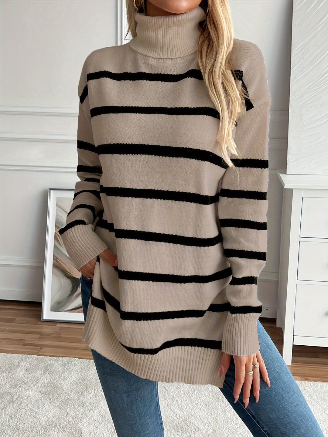 Maya - Stribet sweater — 6
