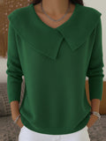 Sunnora™ | Varm sweater med blød krave