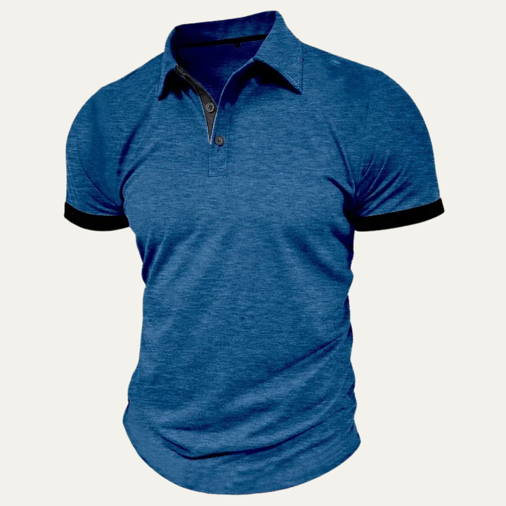 Freja Andersen | Herre slim fit afslappet sommer poloshirt