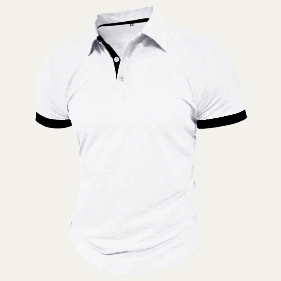 Freja Andersen | Herre slim fit afslappet sommer poloshirt