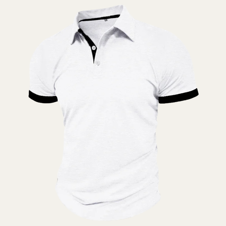 Freja Andersen | Herre slim fit afslappet sommer poloshirt