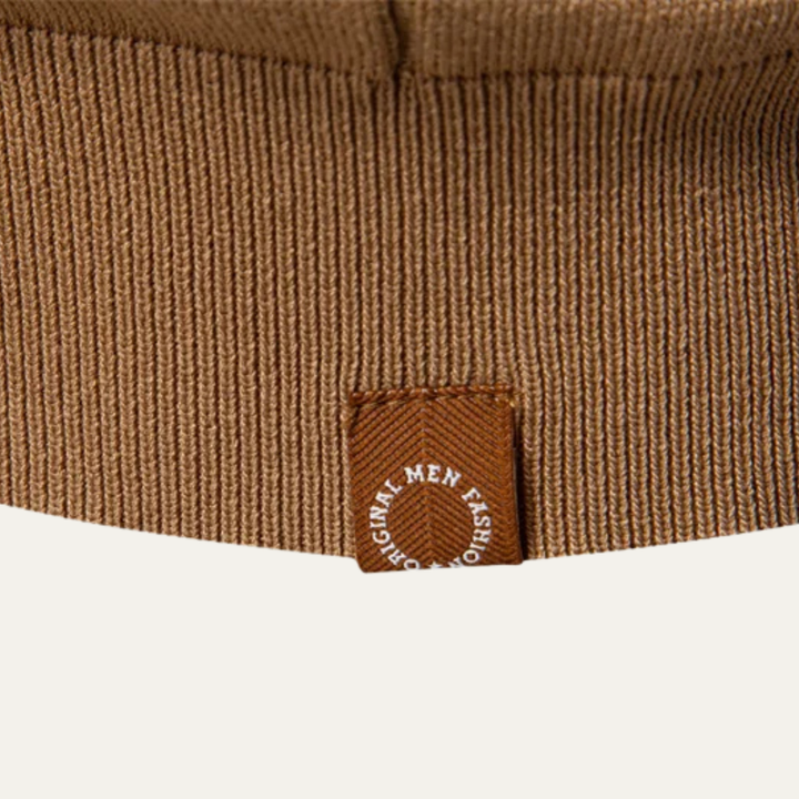San Marino herre Zip Up slim fit poloshirt