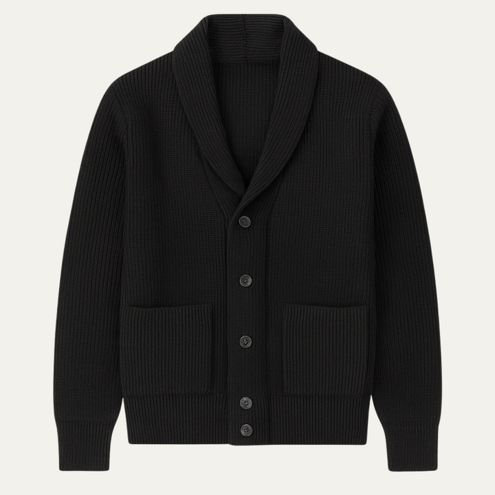Cambridge | Herre Shawl krave strik trøje