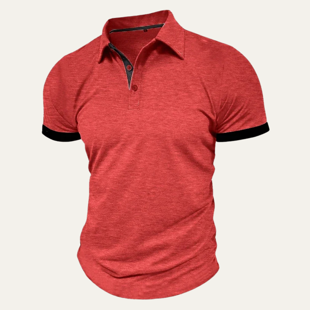 Freja Andersen | Herre slim fit trendy sommer poloshirt