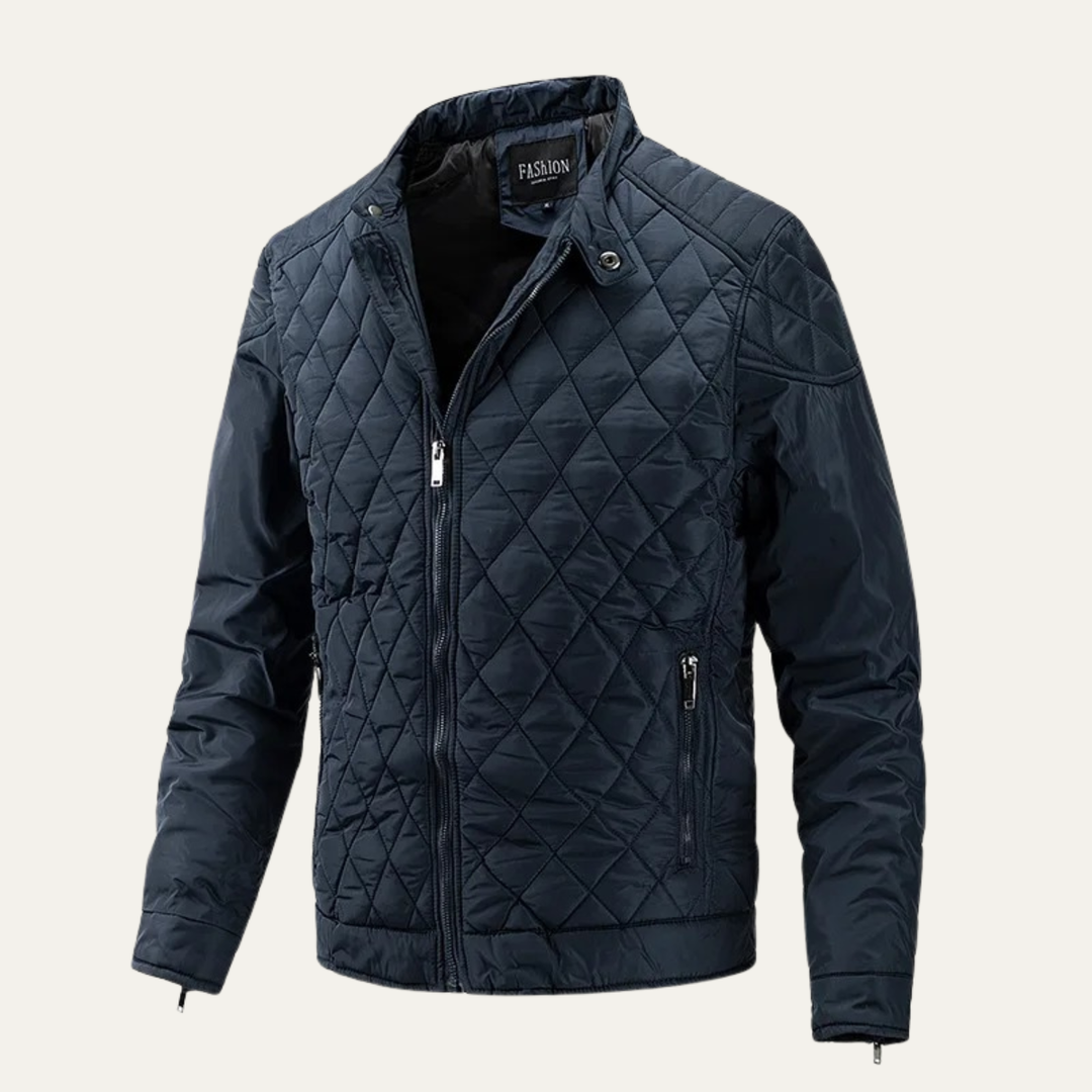 Freja Andersen | Herre varm Padded Zip Up quiltet jakke