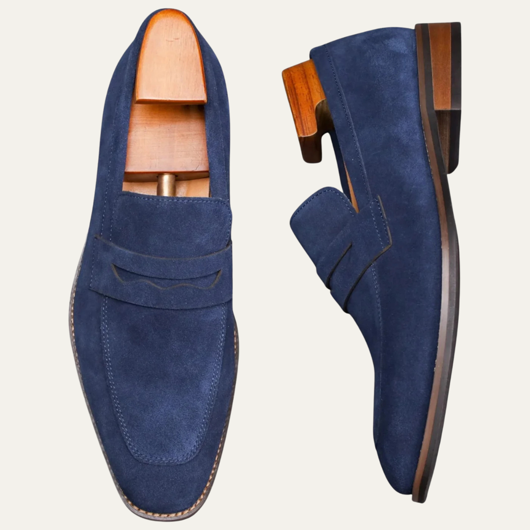 Limone | Herre Classes ruskind Penny komfort loafers