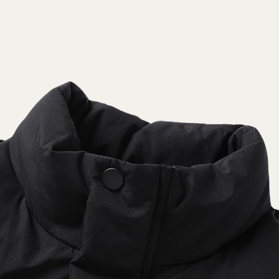 Freja Andersen | Herre vinter pufferjakke - varm tyk Padded frakke
