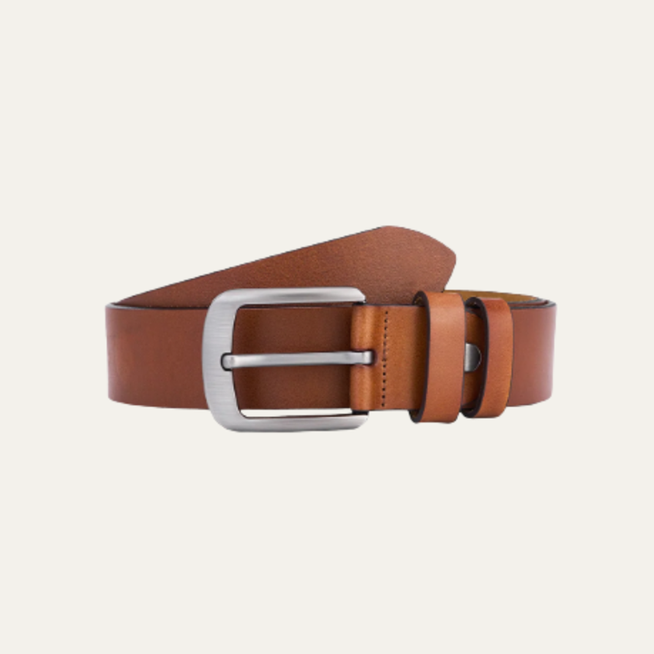 Freja Andersen | Herre læder Durable klassisk Buckle bælte