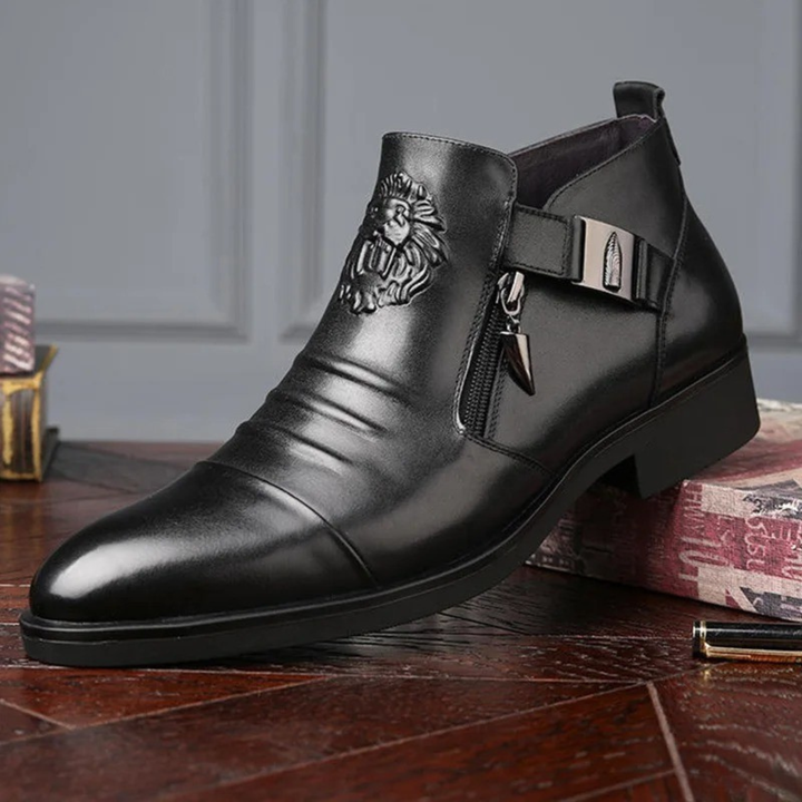 Barbaresco | Herre Pointed Toe læder Ankle støvler