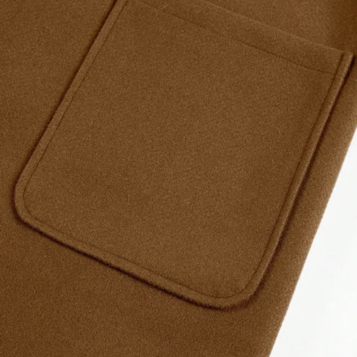 Freja Andersen | Herre klassisk vinter slim fit uld Overcoat