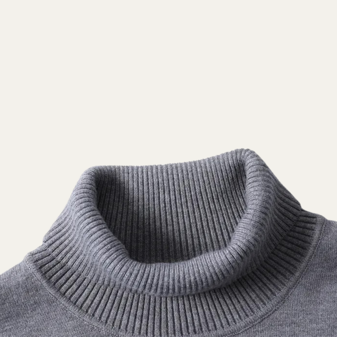 Freja Andersen | Herre slim fit rullekrave trøje