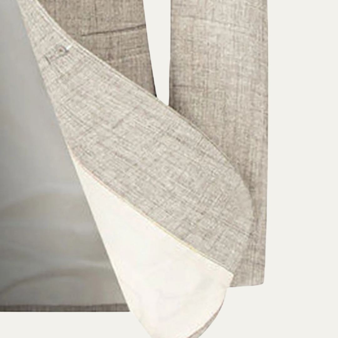 Freja Andersen | Herre stilren afslappet slim fit bomuld blazer