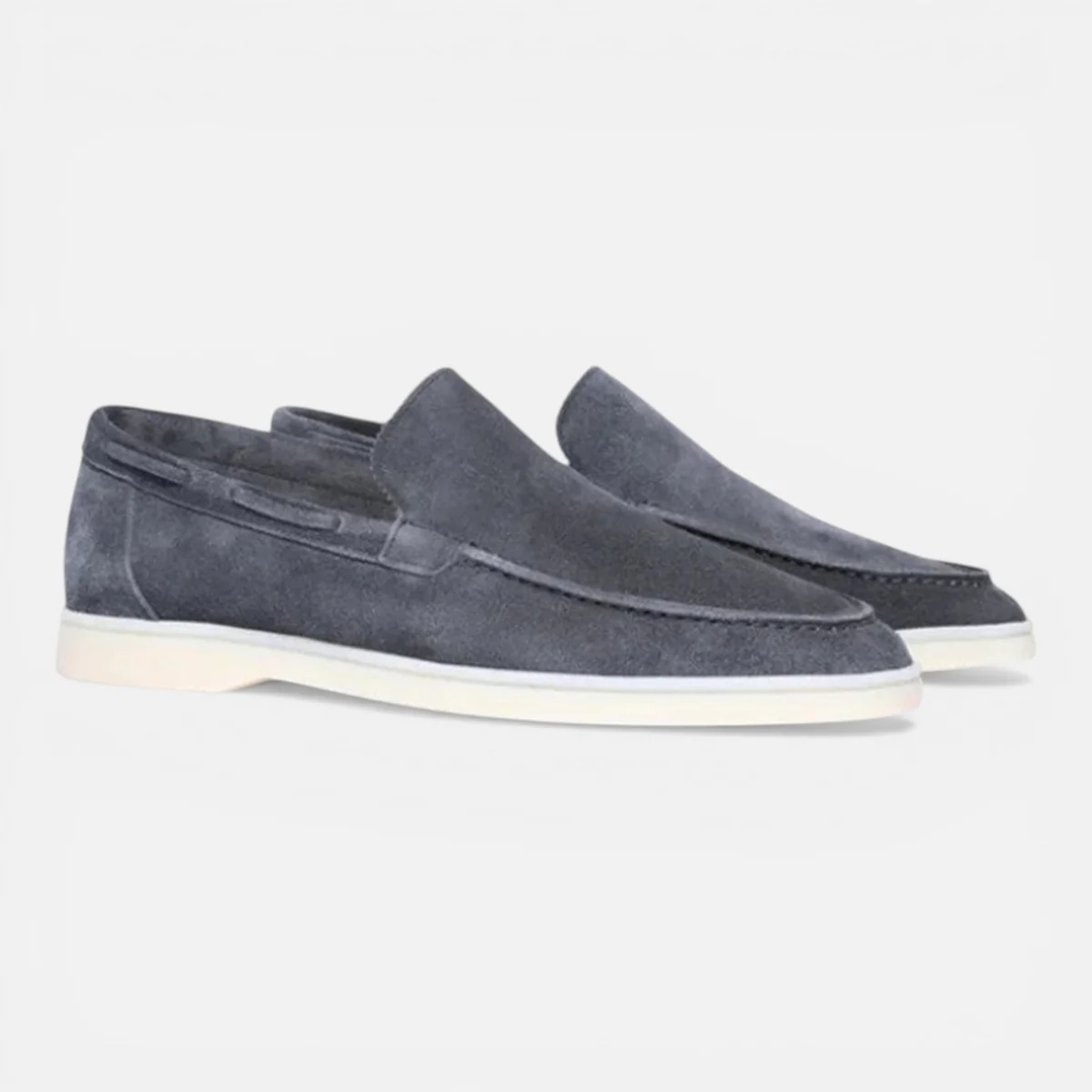 Freja Andersen | Herre ruskind afslappet loafers