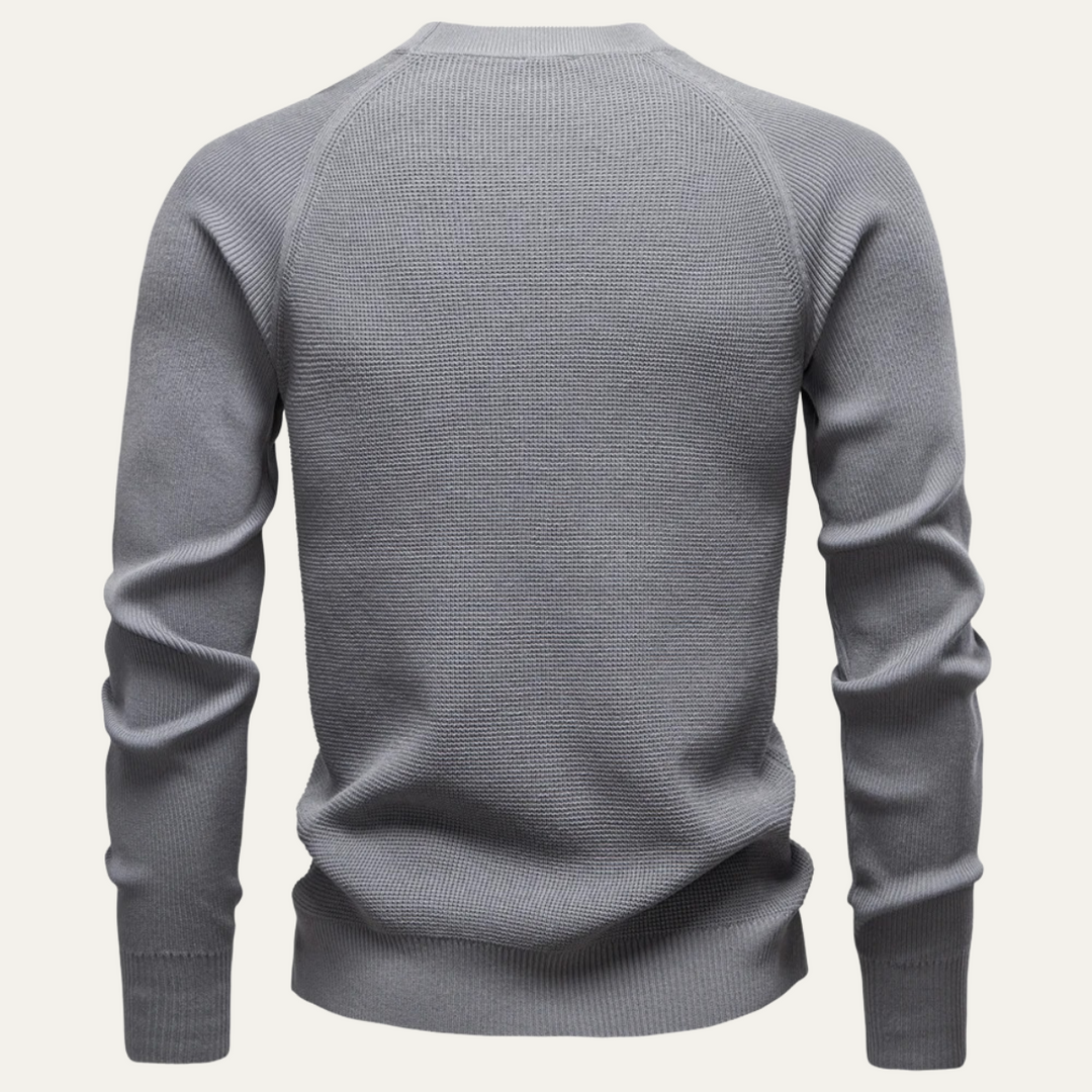 Freja Andersen | Herre afslappet blød strik slim fit trøje