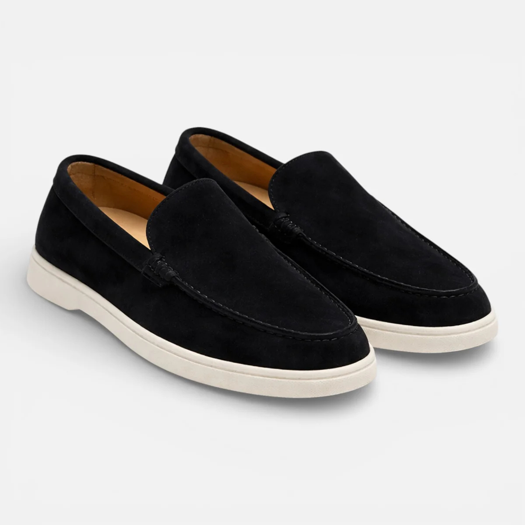 Albright | Herre Slip On ruskind loafers