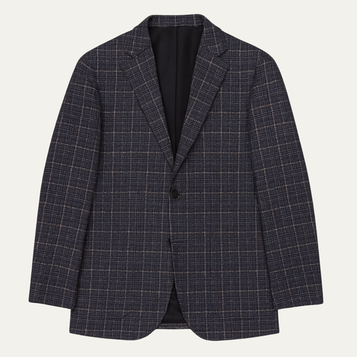 Freja Andersen | Herre Plaid stribet business afslappet Work jakke
