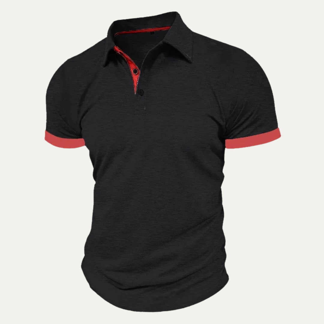 Freja Andersen | Herre slim fit trendy sommer poloshirt